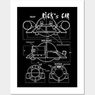 Rick's car Posters and Art